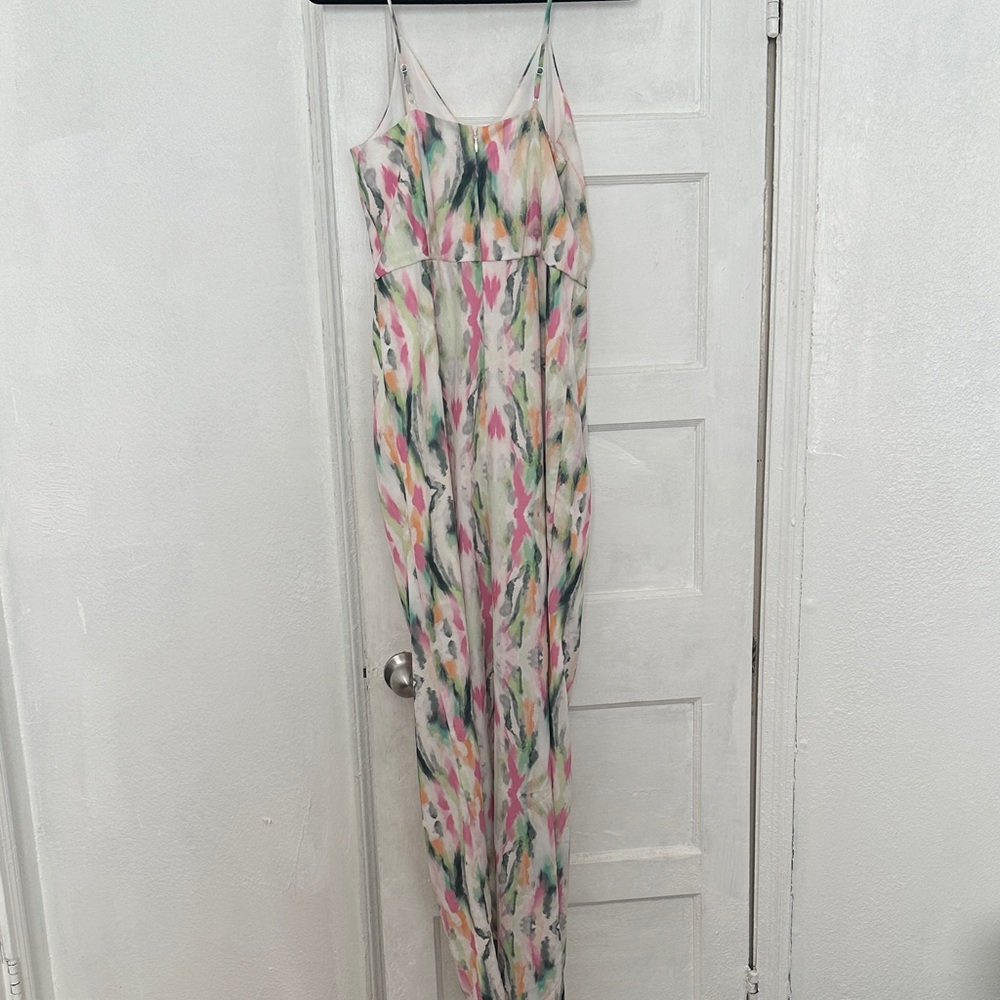 Chelsea28 Watercolor Floral Maxi Dress - Picture 9 of 9